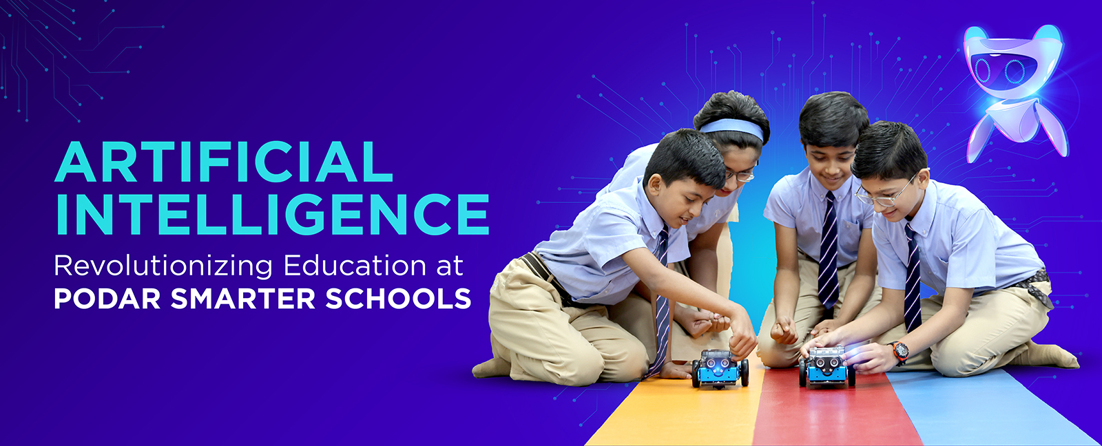 Artificial Intelligence: Revolutionizing Education at Podar Smarter Schools